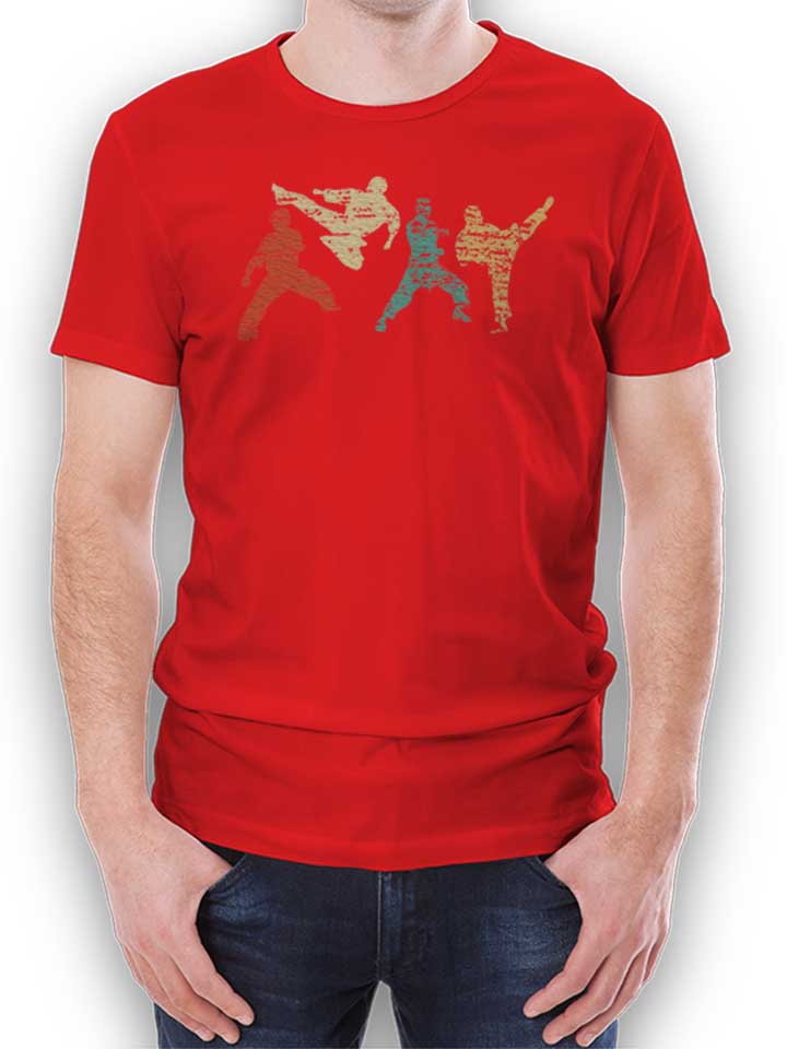 kung-fu-master-t-shirt rot 1