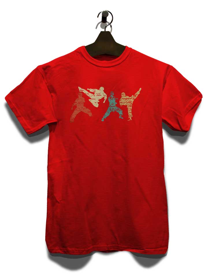kung-fu-master-t-shirt rot 3