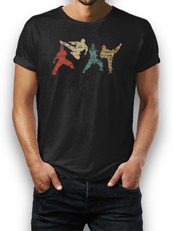 Kung Fu Master T-Shirt schwarz L
