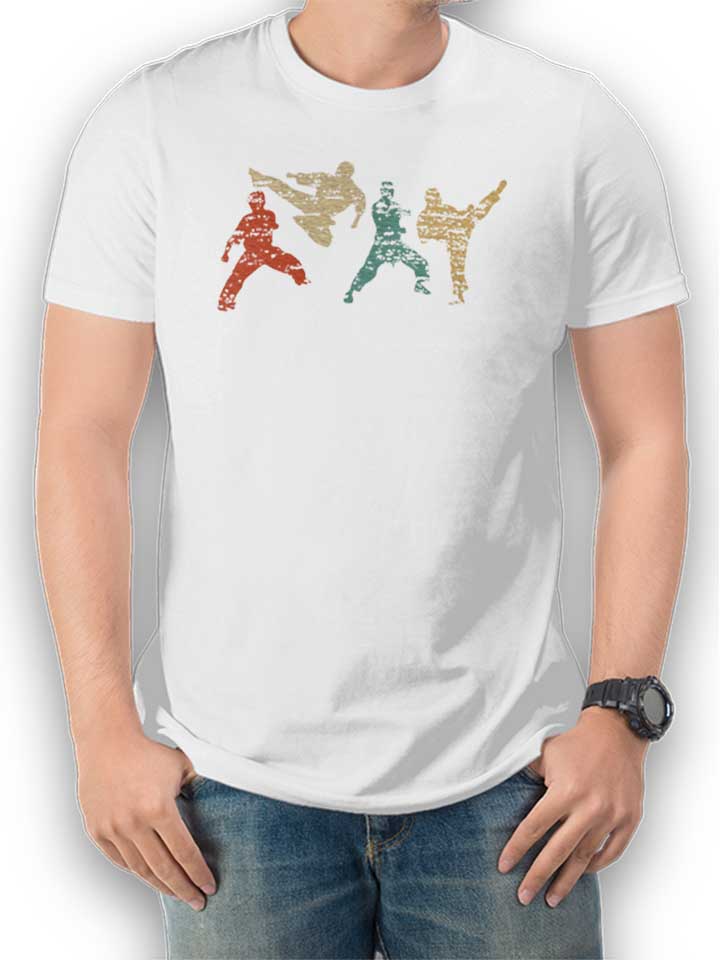 Kung Fu Master T-Shirt weiss L