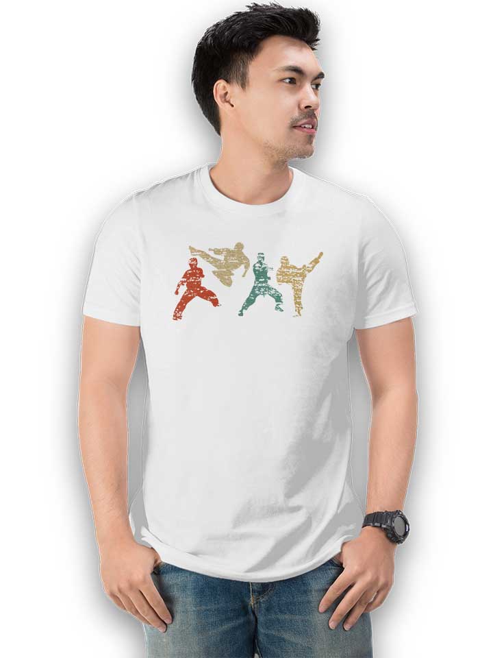 kung-fu-master-t-shirt weiss 2