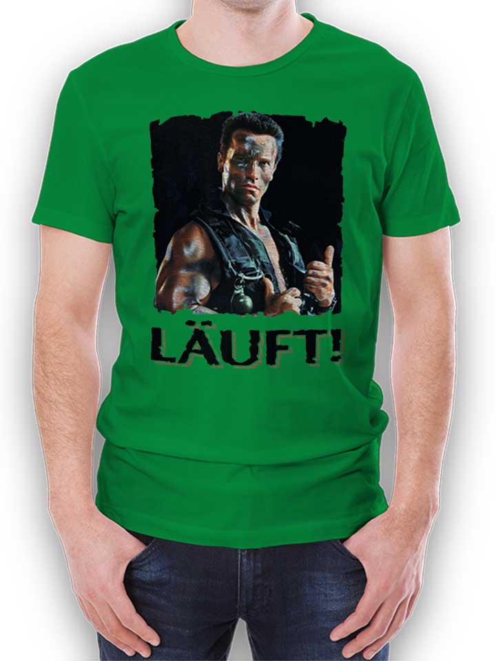 Laeuft 09 T-Shirt green L