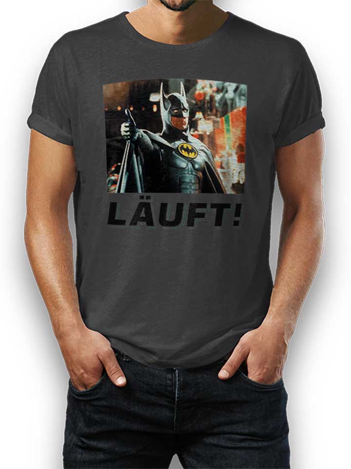 Laeuft 11 T-Shirt dunkelgrau L