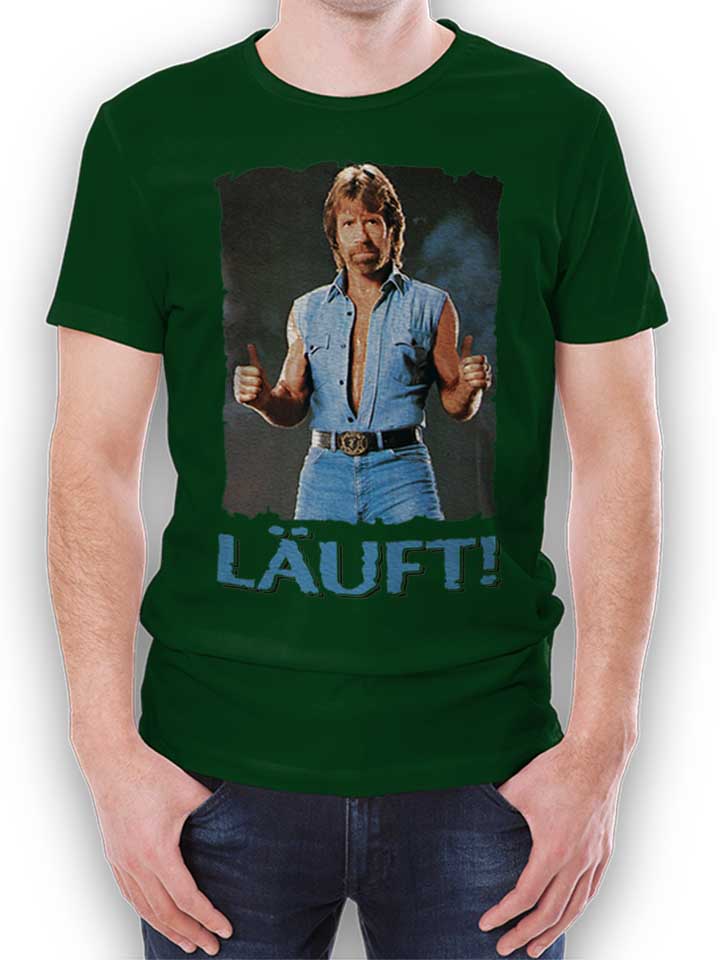 Laeuft 20 T-Shirt dark-green L