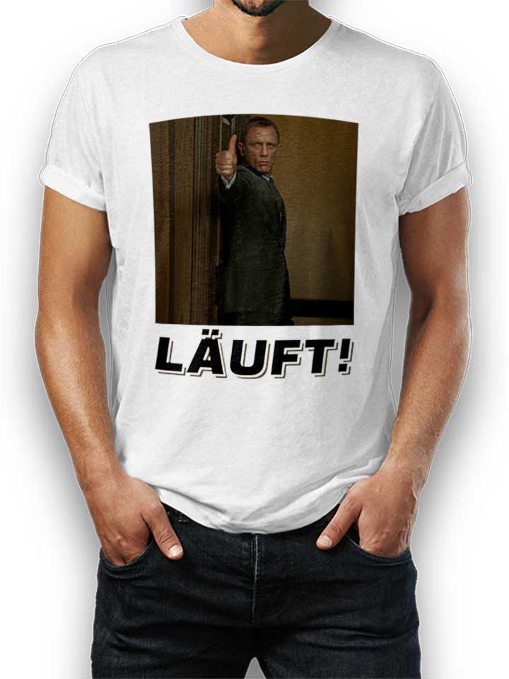 Laeuft 38 T-Shirt weiss L