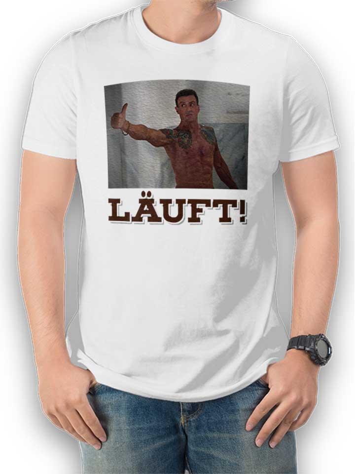 Laeuft 62 T-Shirt weiss L
