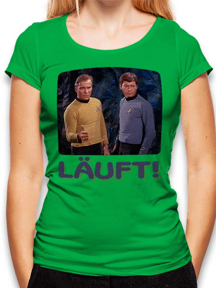 Laeuft 63 T-Shirt Femme vert L