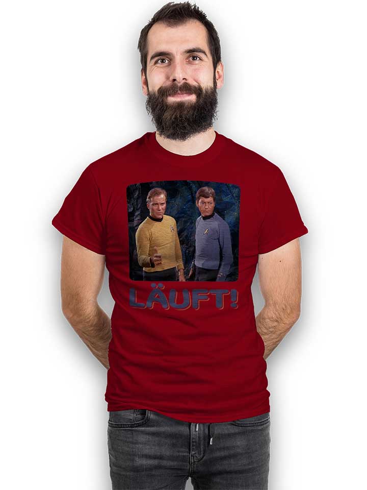 laeuft-63-t-shirt bordeaux 2