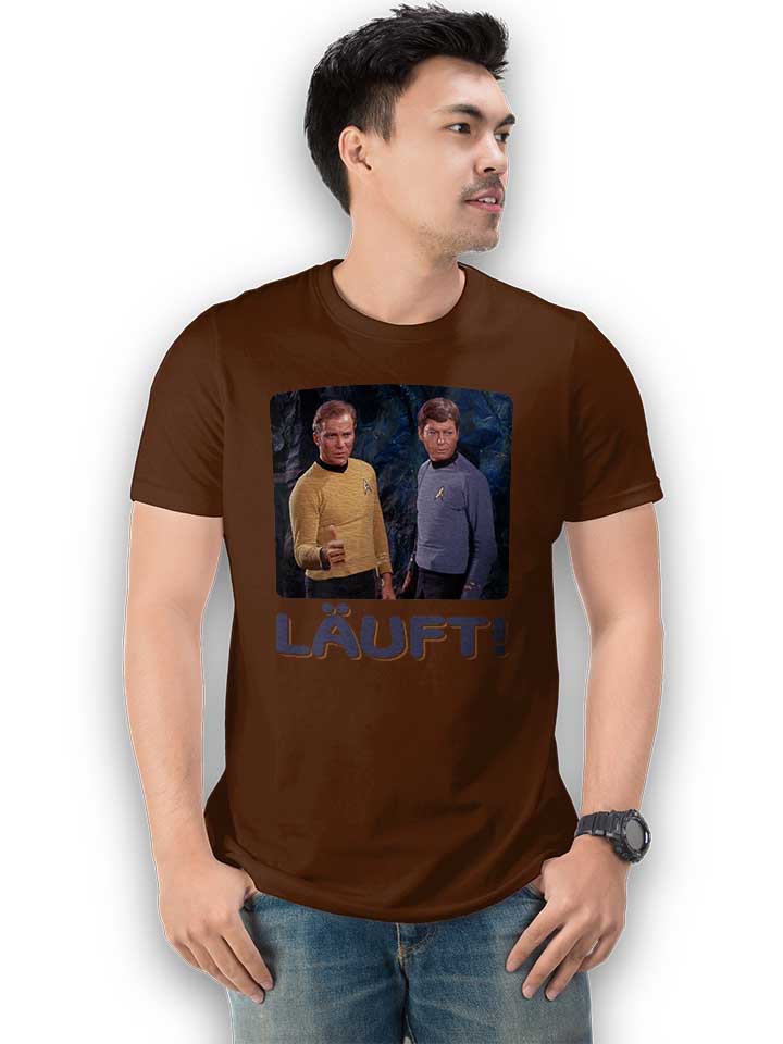laeuft-63-t-shirt braun 2