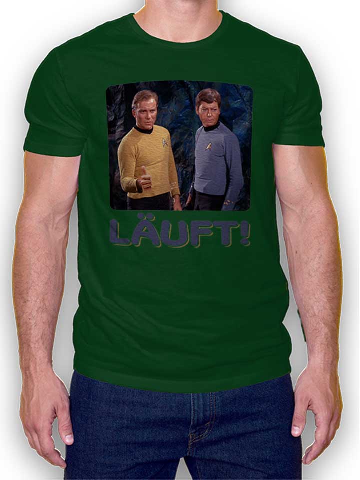 Laeuft 63 T-Shirt dark-green L