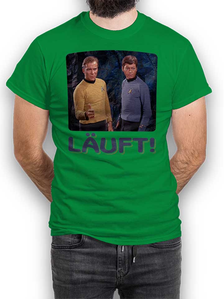Laeuft 63 T-Shirt vert L