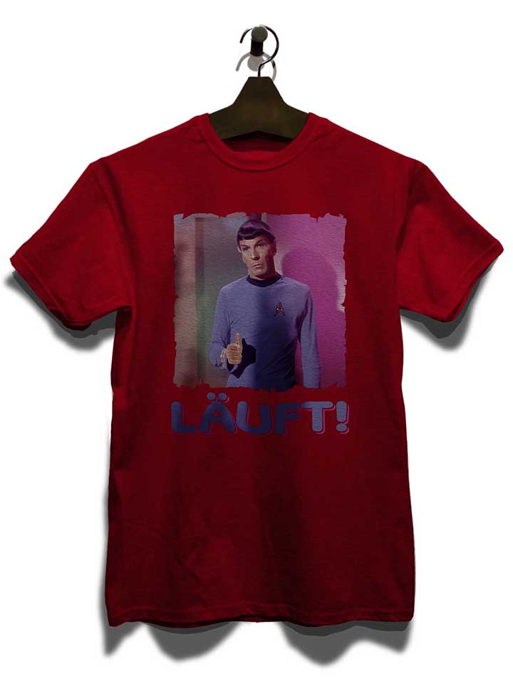 laeuft-64-t-shirt bordeaux 3