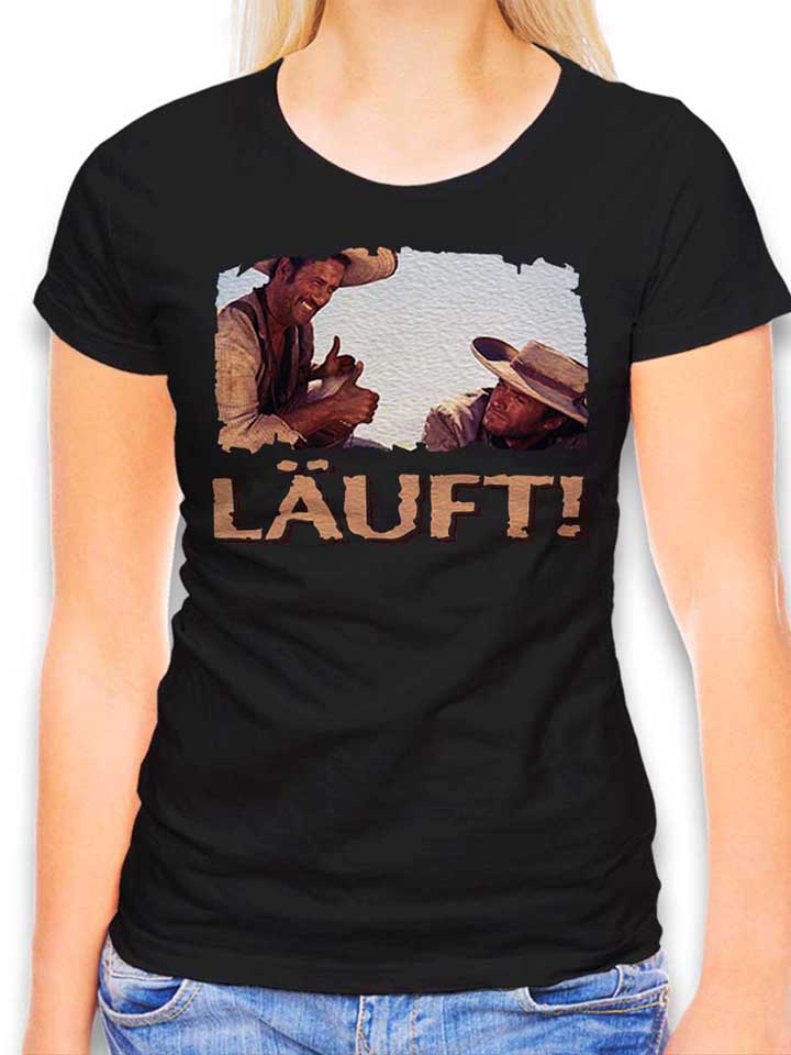 Laeuft 82 Womens T-Shirt black L