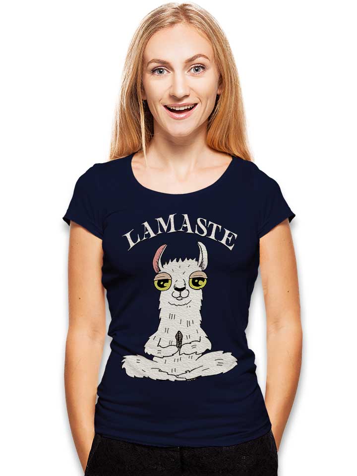 lamaste-damen-t-shirt dunkelblau 2