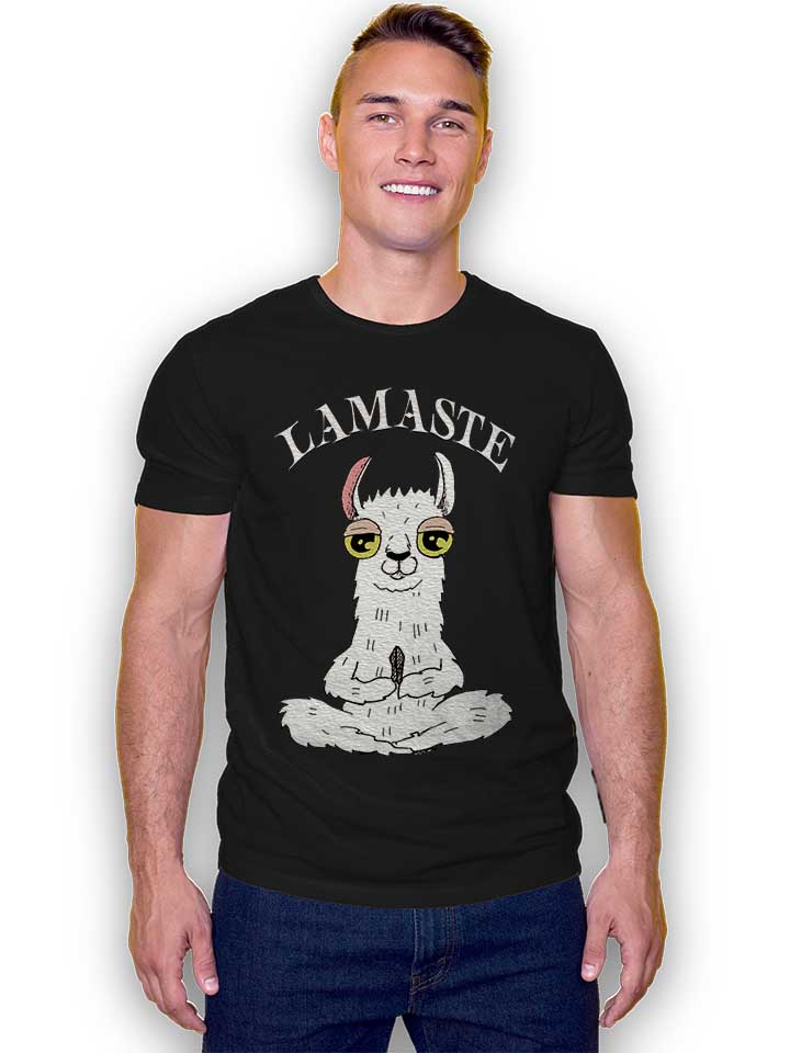 lamaste-t-shirt schwarz 2