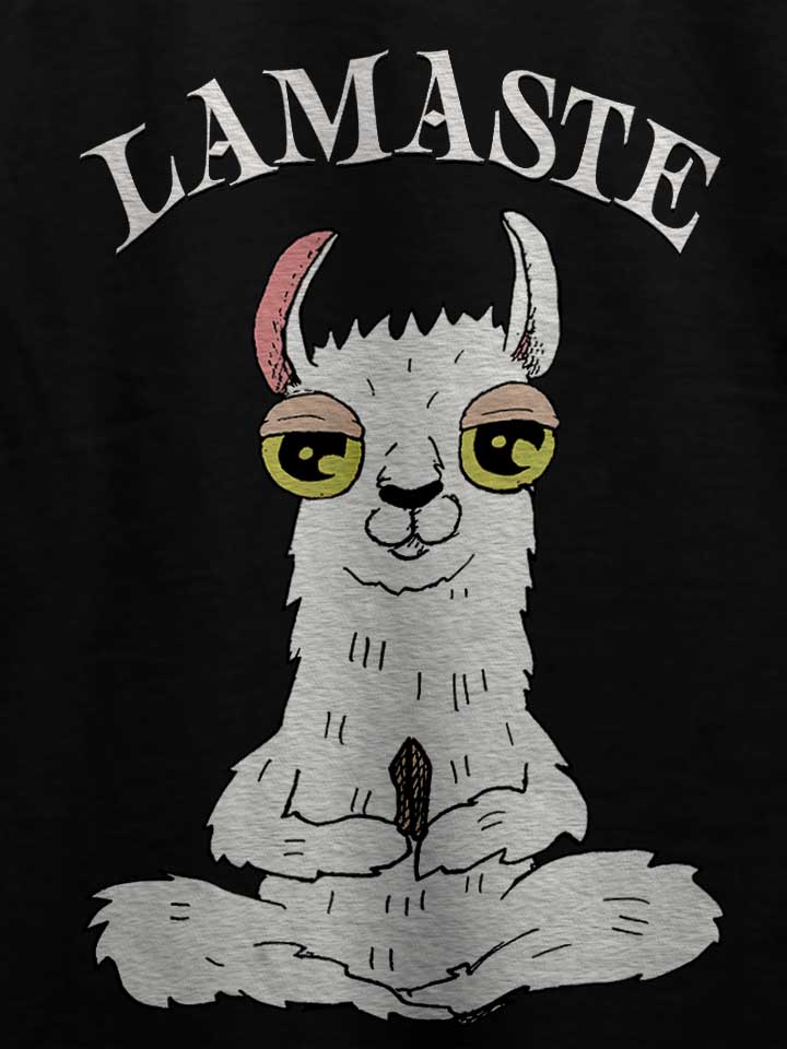 lamaste-t-shirt schwarz 4