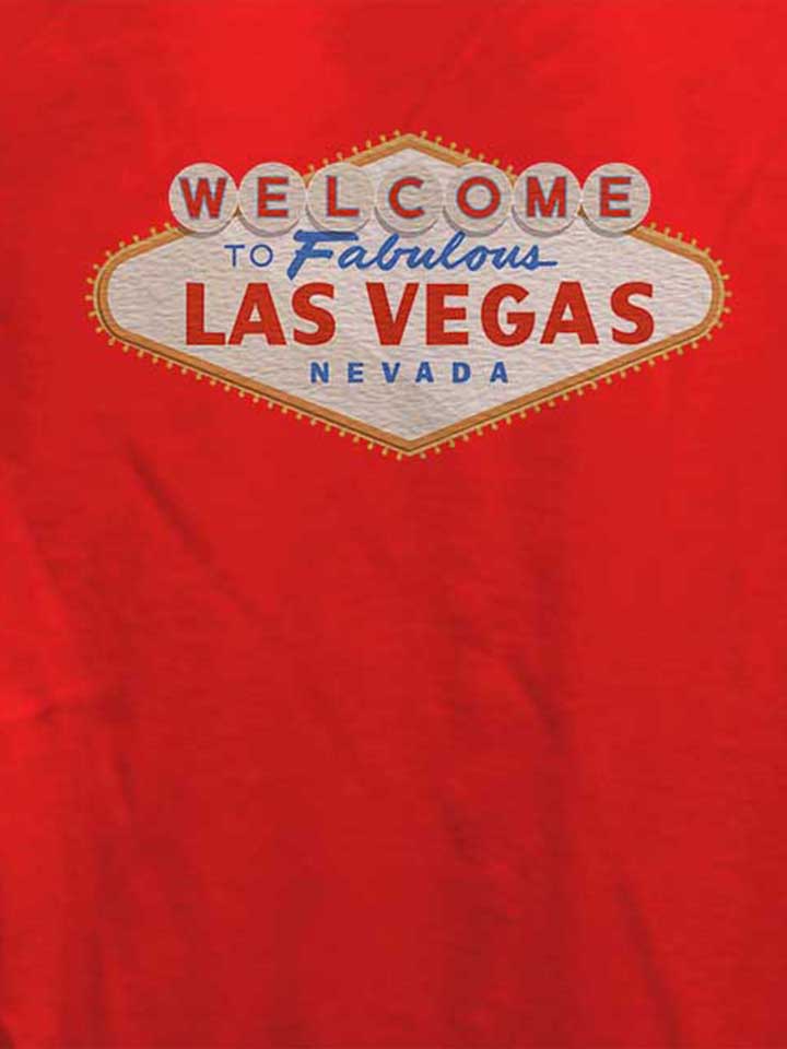 las-vegas-sign-logo-damen-t-shirt rot 4