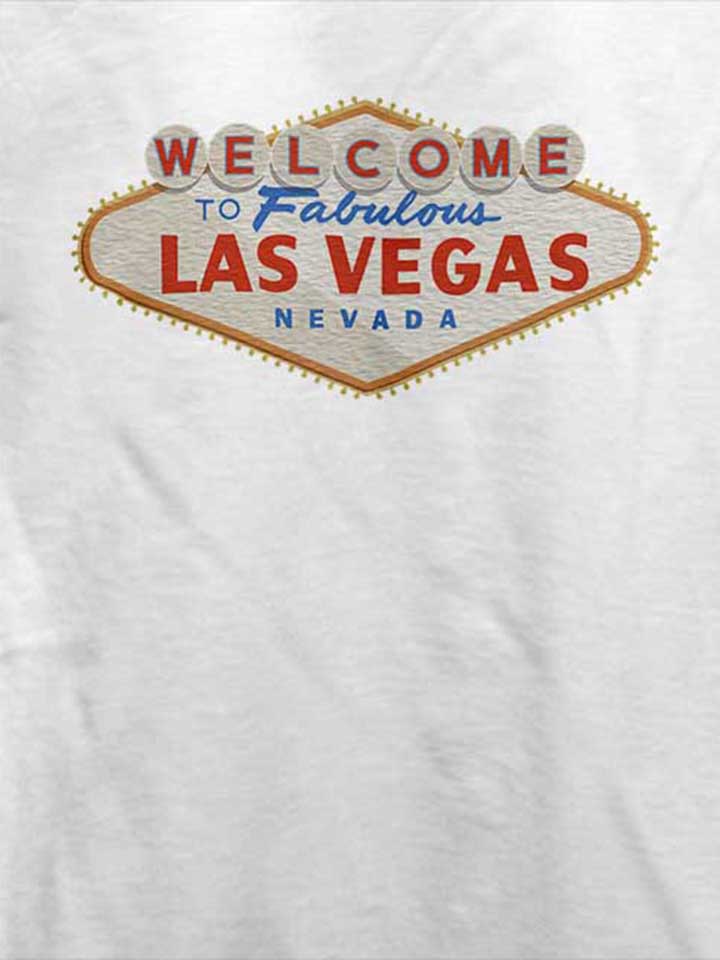las-vegas-sign-logo-t-shirt weiss 4