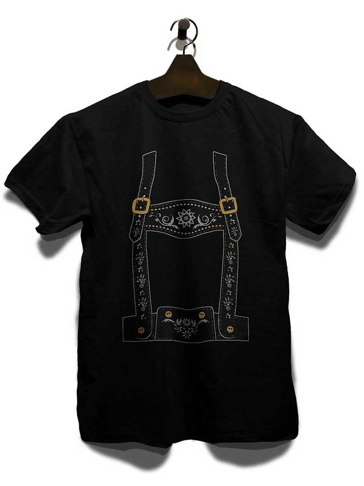 lederhosen-t-shirt schwarz 3