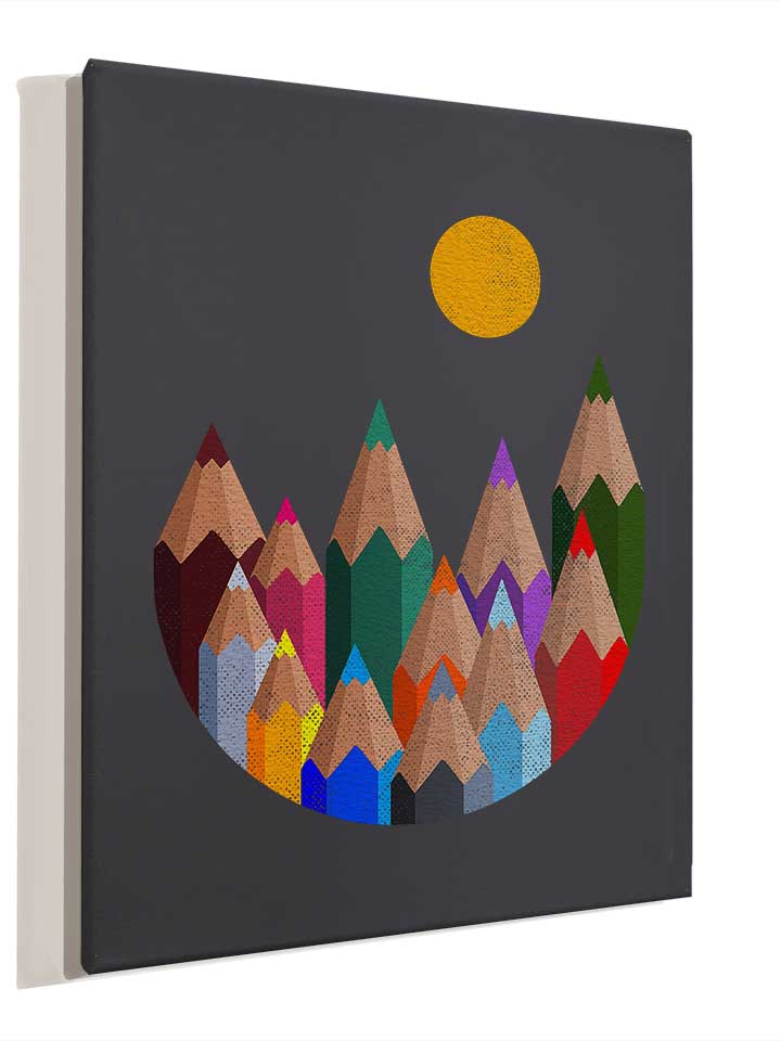 12-colour-mountains-leinwand dunkelgrau 4