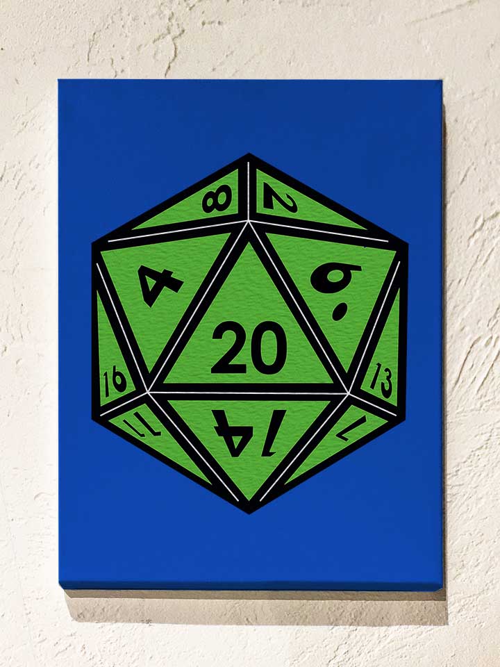 20-dice-green-leinwand royal 1