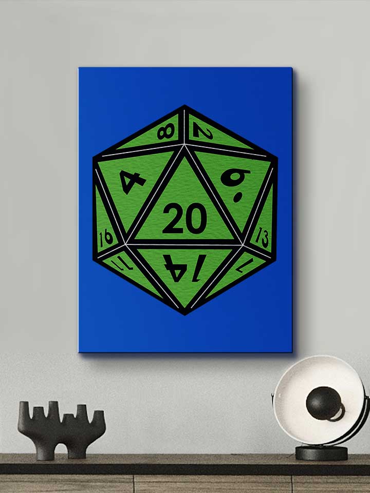20-dice-green-leinwand royal 2