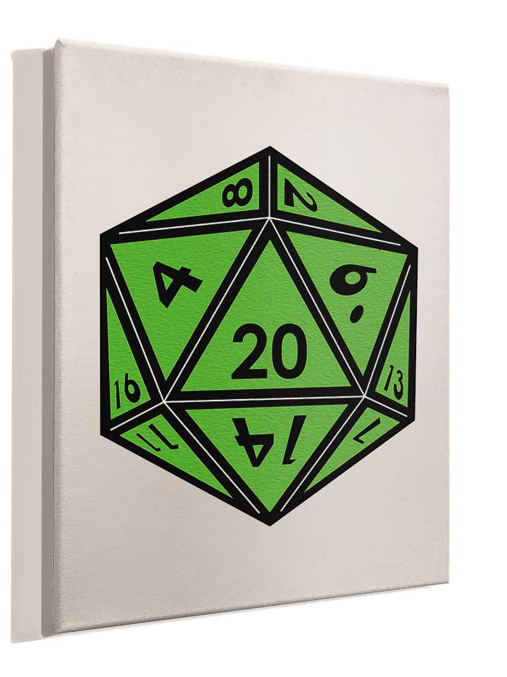20-dice-green-leinwand weiss 4