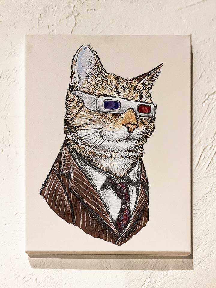 3d-suit-cat-leinwand weiss 1