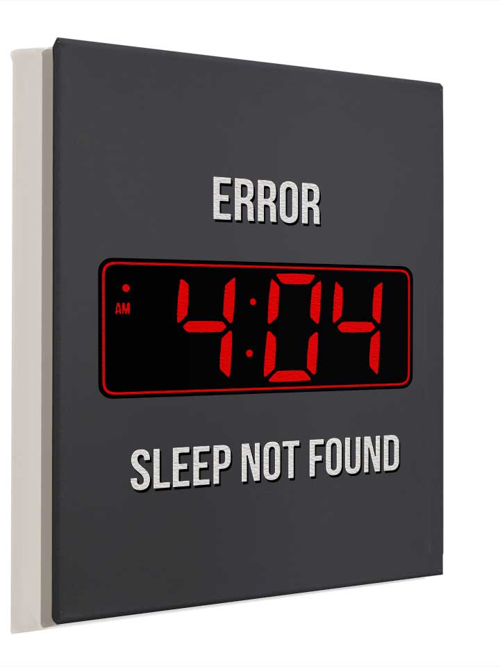 404-error-sleep-not-found-leinwand dunkelgrau 4