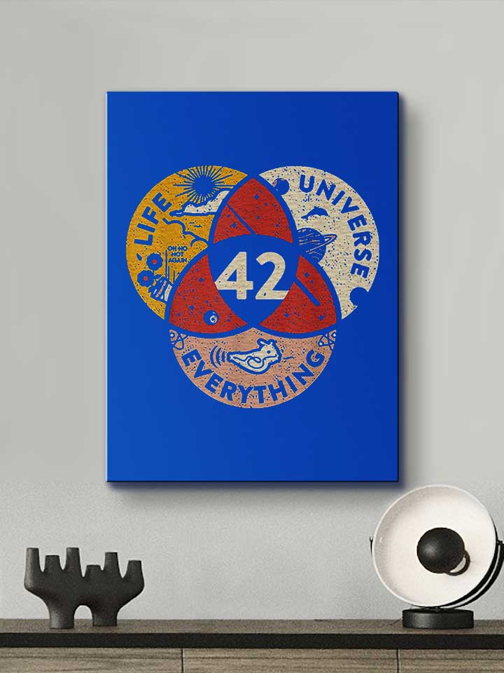 42-answer-to-life-universe-and-everything-leinwand royal 2