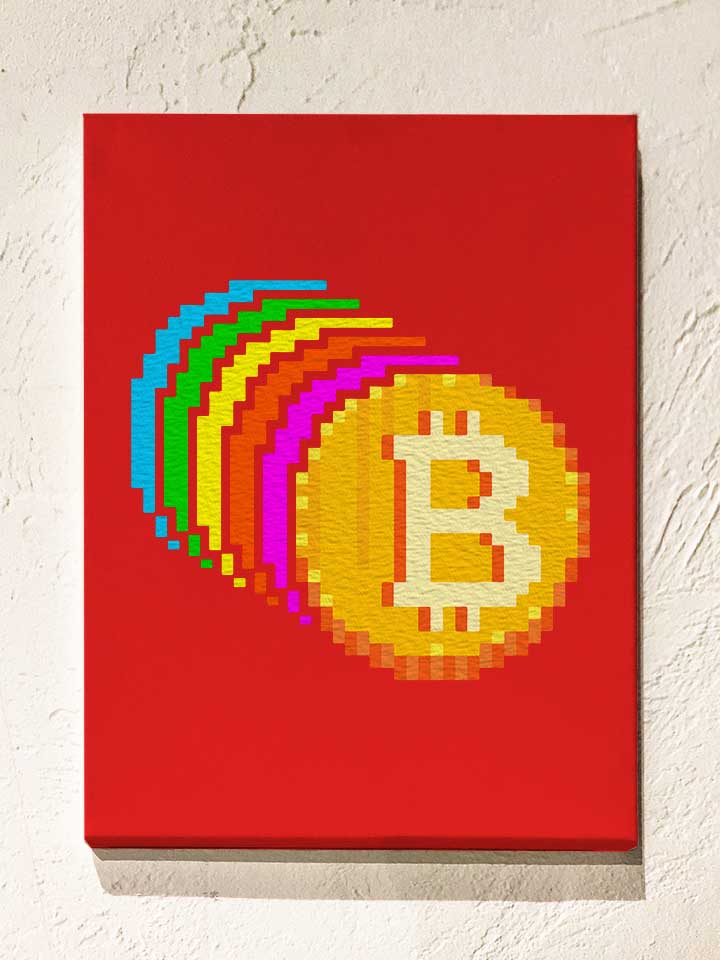 8-bit-bitcoin-rainbow-leinwand rot 1