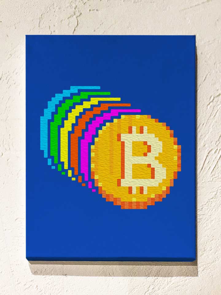 8-bit-bitcoin-rainbow-leinwand royal 1