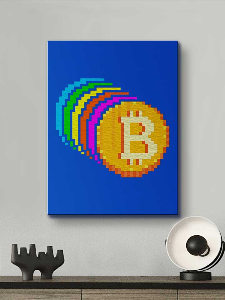 8-bit-bitcoin-rainbow-leinwand royal 2