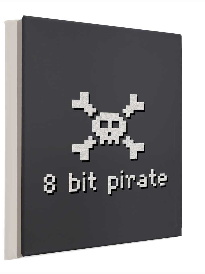 8-bit-pirate-leinwand dunkelgrau 4