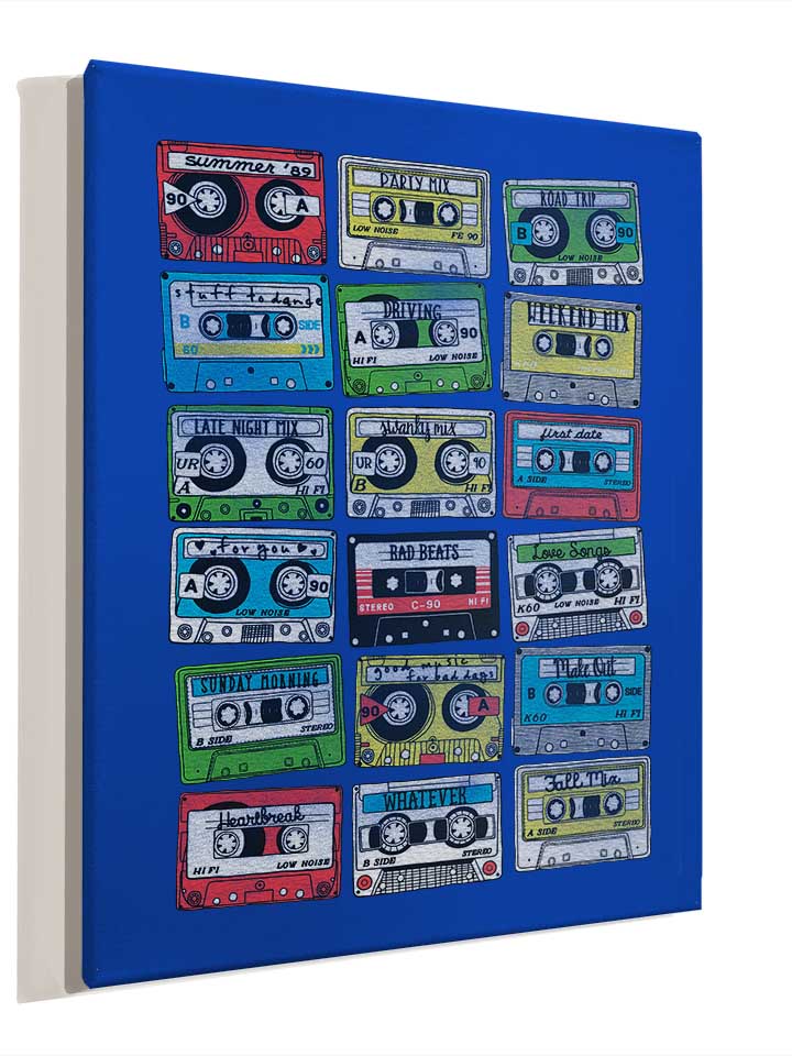 80s-playlist-cassettes-leinwand royal 4
