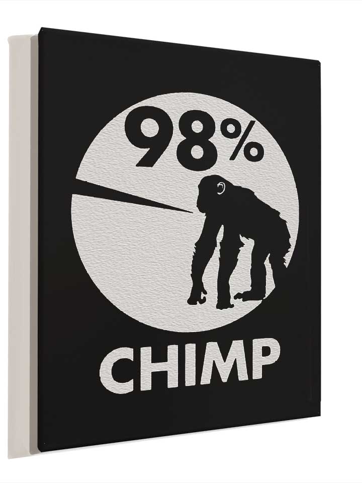 98-prozent-chimp-leinwand schwarz 4