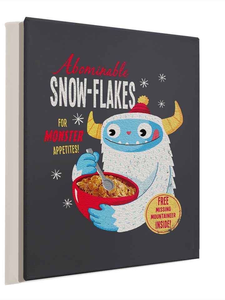 abominable-snow-flakes-leinwand dunkelgrau 4