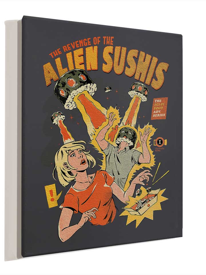 alien-sushis-leinwand dunkelgrau 4