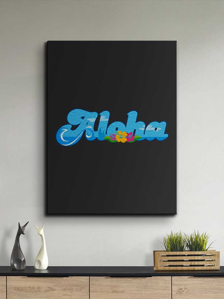 aloha-bubble-logo-leinwand schwarz 2