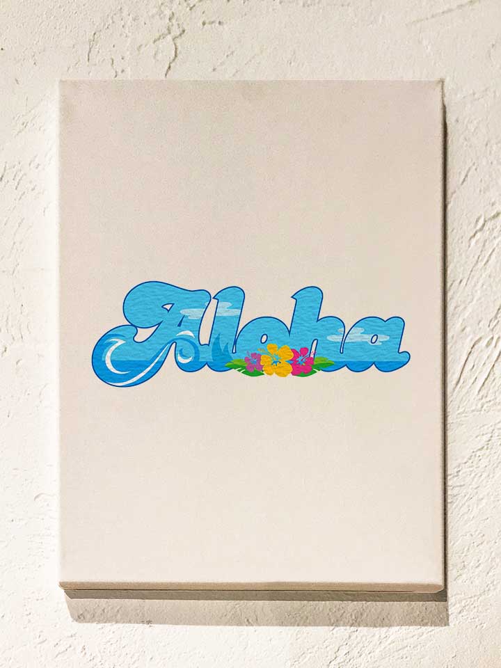 aloha-bubble-logo-leinwand weiss 1