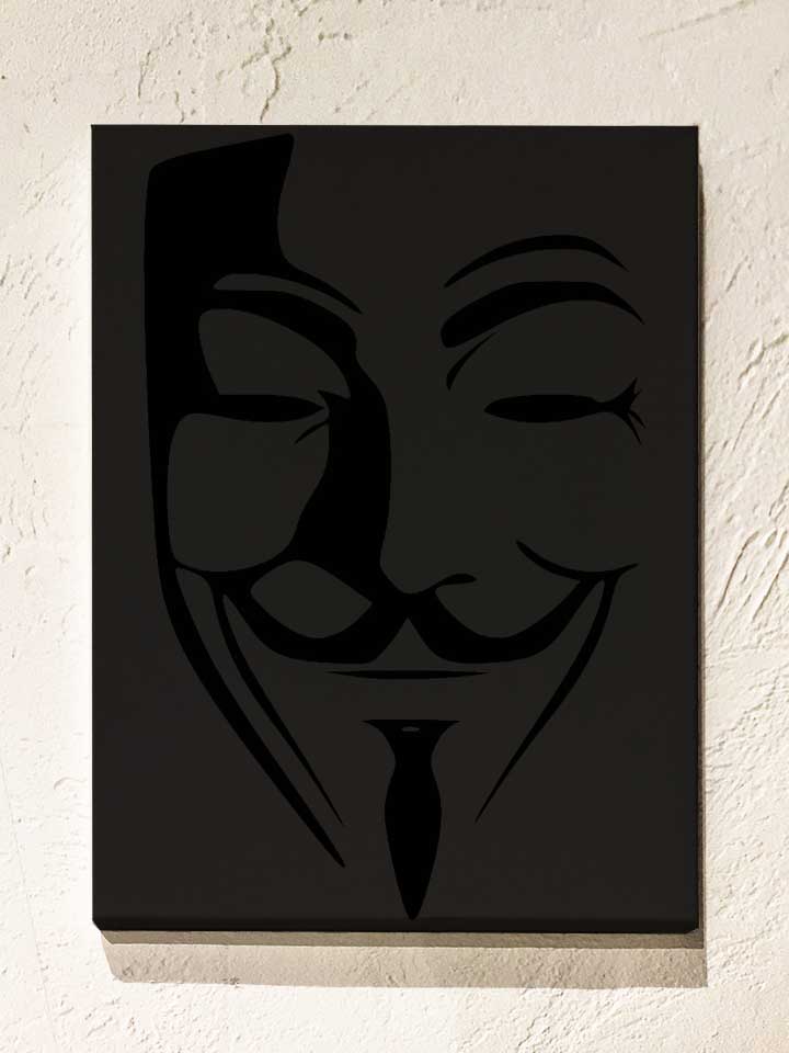 anonimos-leinwand schwarz 1