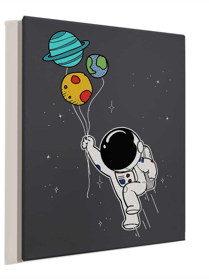 astronaut-planet-ballons-leinwand dunkelgrau 4