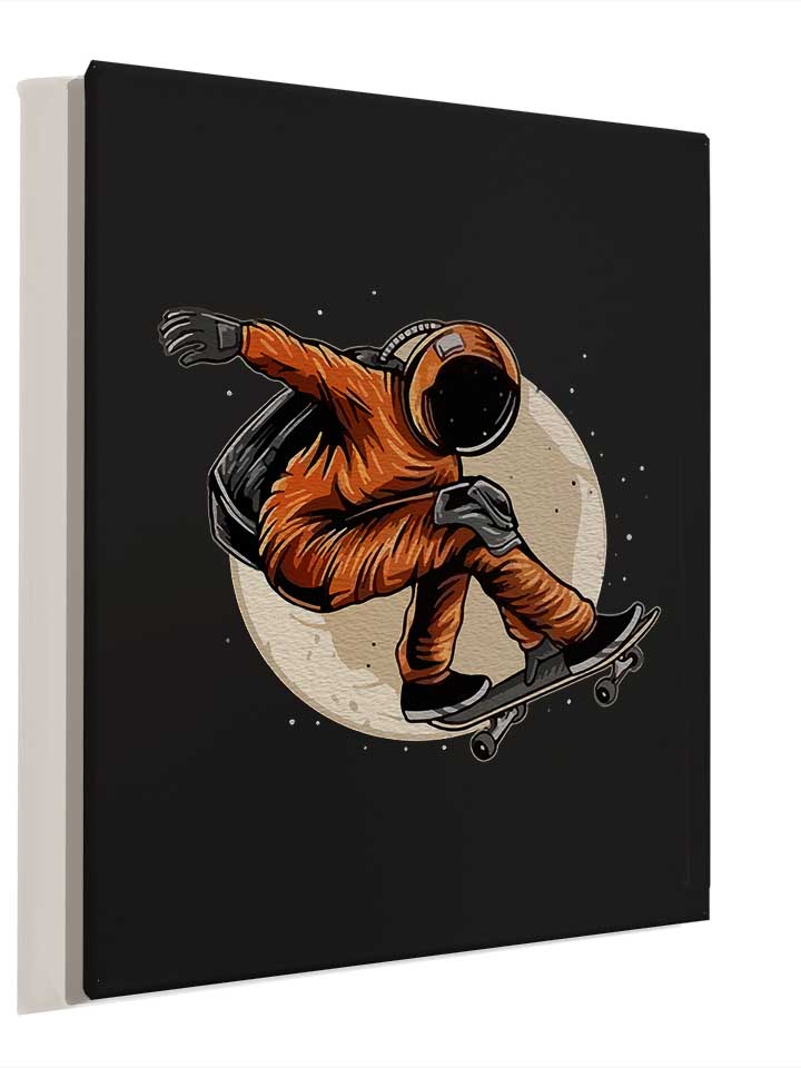 astronaut-skater-moon-leinwand schwarz 4