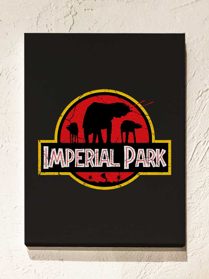 at-at-imperial-park-leinwand schwarz 1