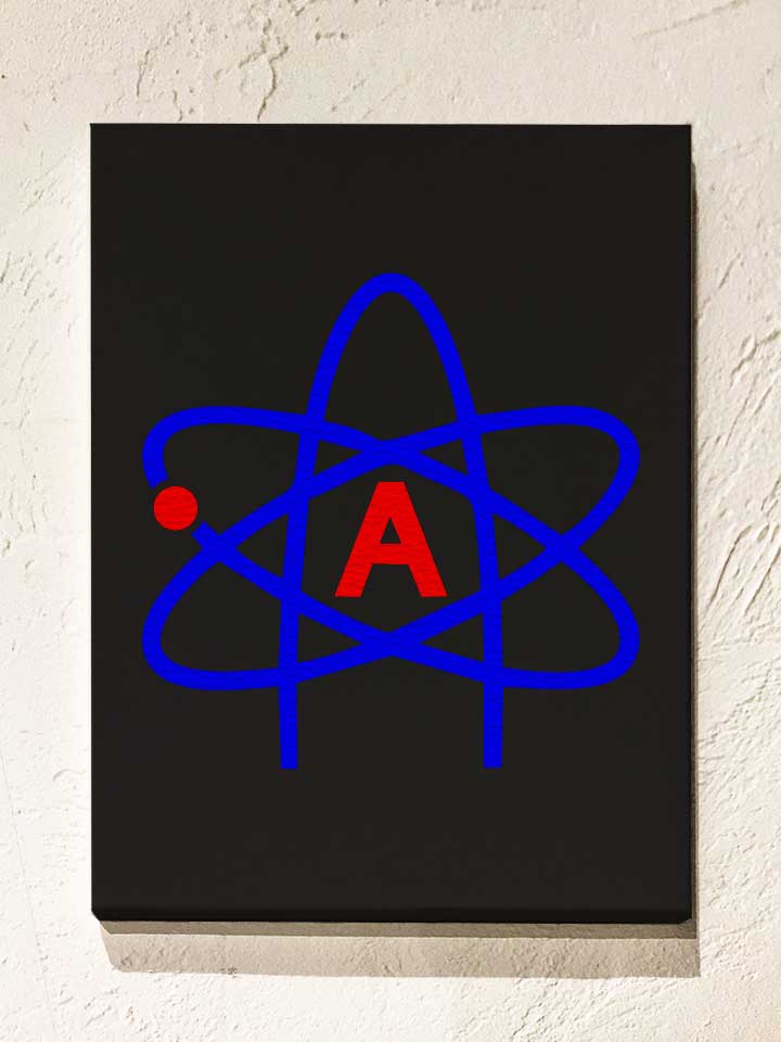 atheist-symbol-leinwand schwarz 1