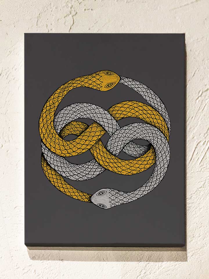 auryn-snakes-leinwand dunkelgrau 1