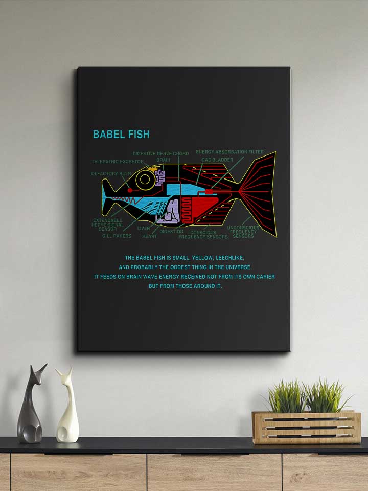 babel-fish-leinwand schwarz 2