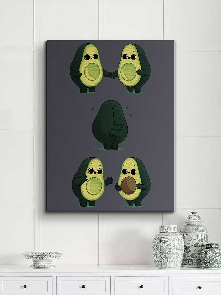 baby-avocado-leinwand dunkelgrau 2