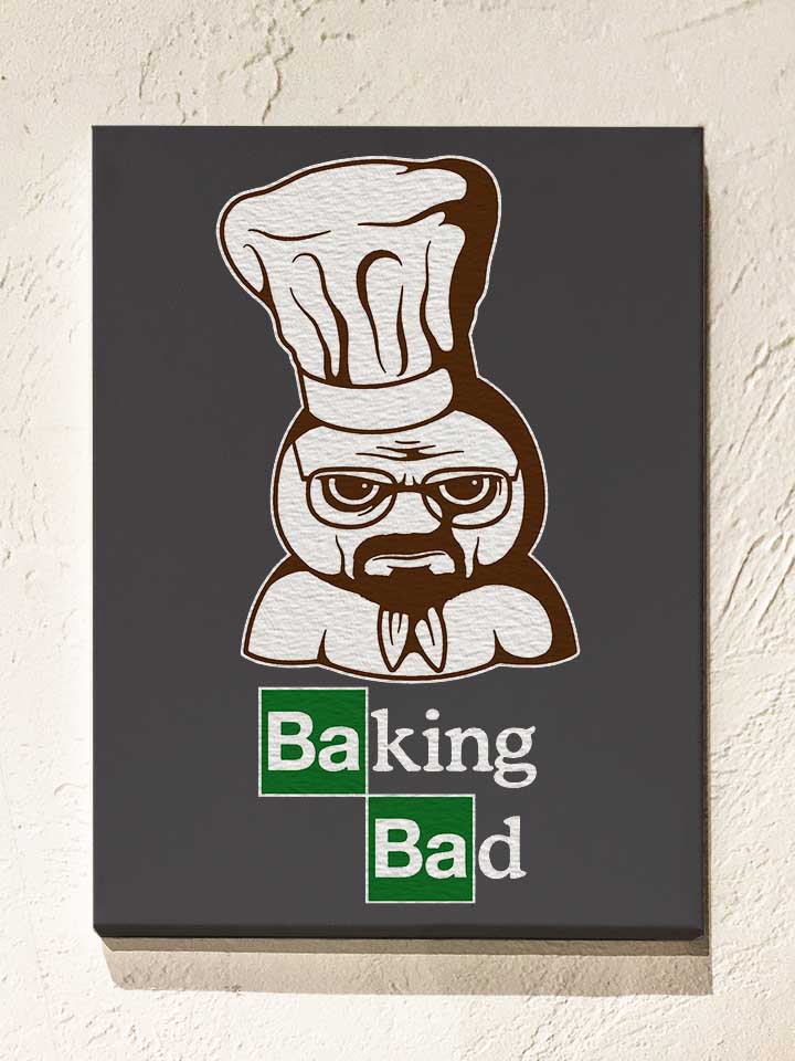 baking-bad-leinwand dunkelgrau 1