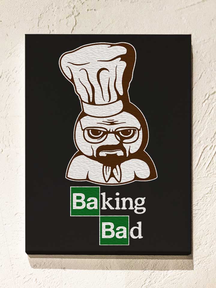 baking-bad-leinwand schwarz 1
